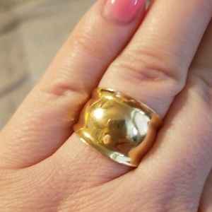 Solid 14k gold women's ring